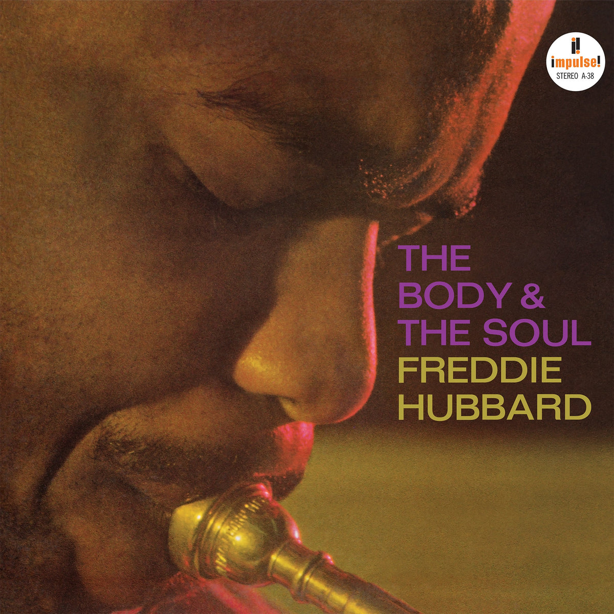 Freddie Hubbard - The Body & The Soul album cover, 180g Verve By Request LP, standard jacket and audiophile quality vinyl