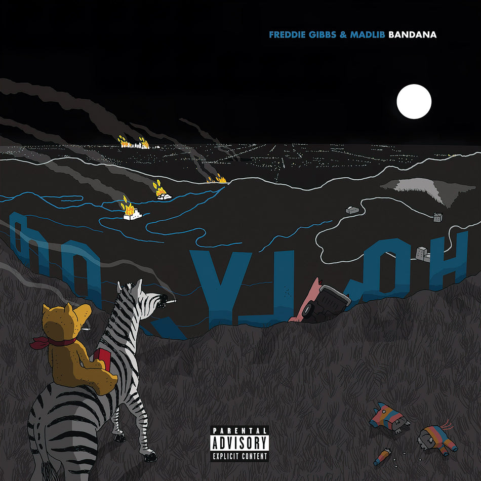 Freddie Gibbs, Madlib, Bandana, cover, album, album art, vinyl