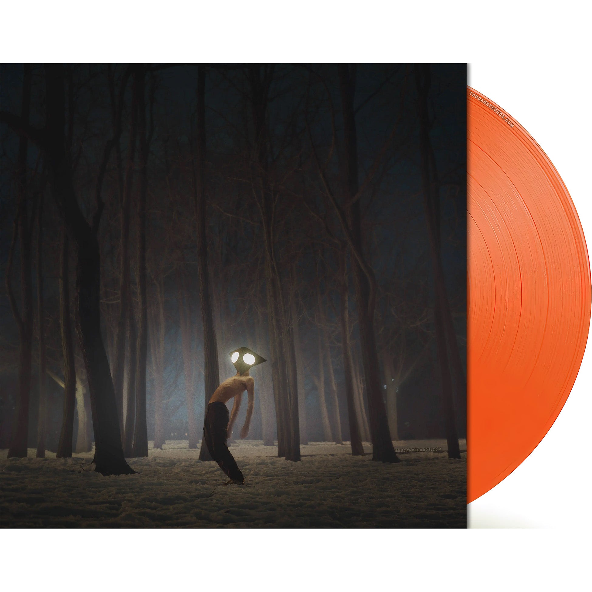 Geese Projector packshot for the limited edition indie exclusive orange vinyl LP with printed inner sleeve at ToucanRecords.com