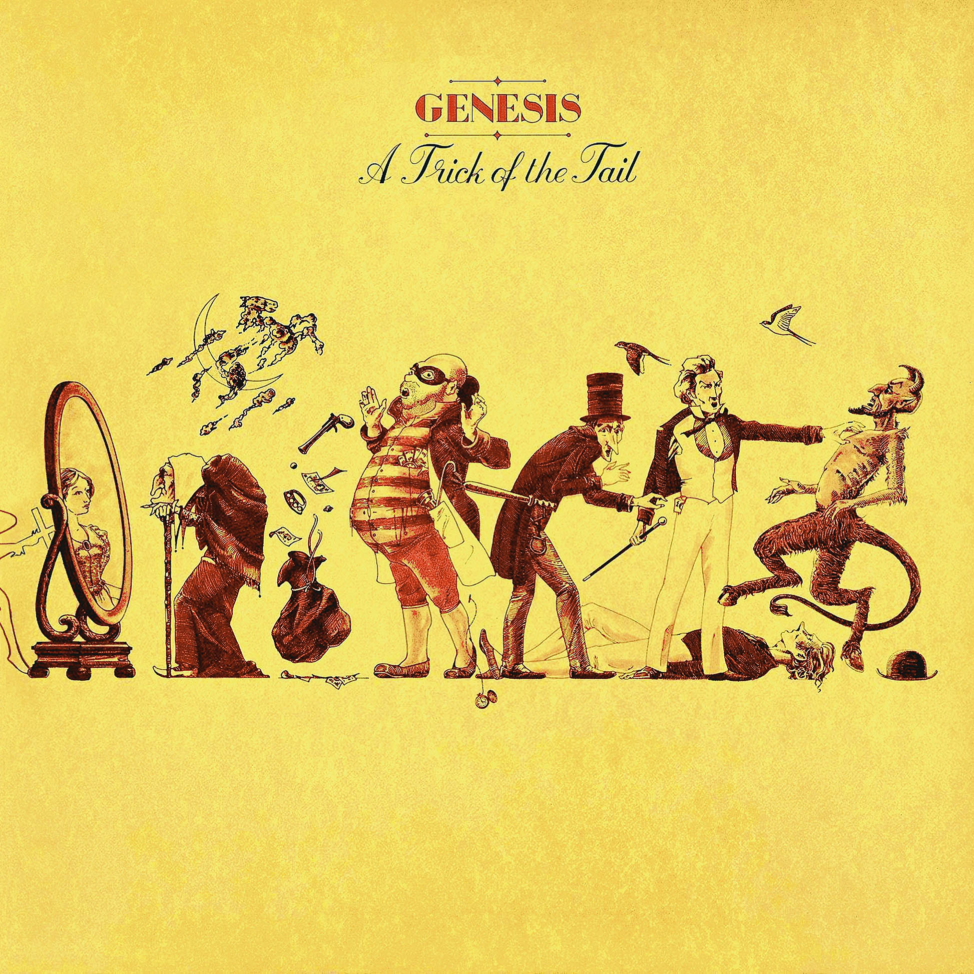 Genesis - A Trick of the Tail album cover, 180g half-speed mastered vinyl gatefold, first Phil Collins vocal album