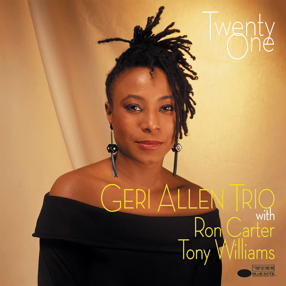 Geri Allen Trio Twenty One 2LP vinyl album cover art with Ron Carter and Tony Williams available at ToucanRecords.com