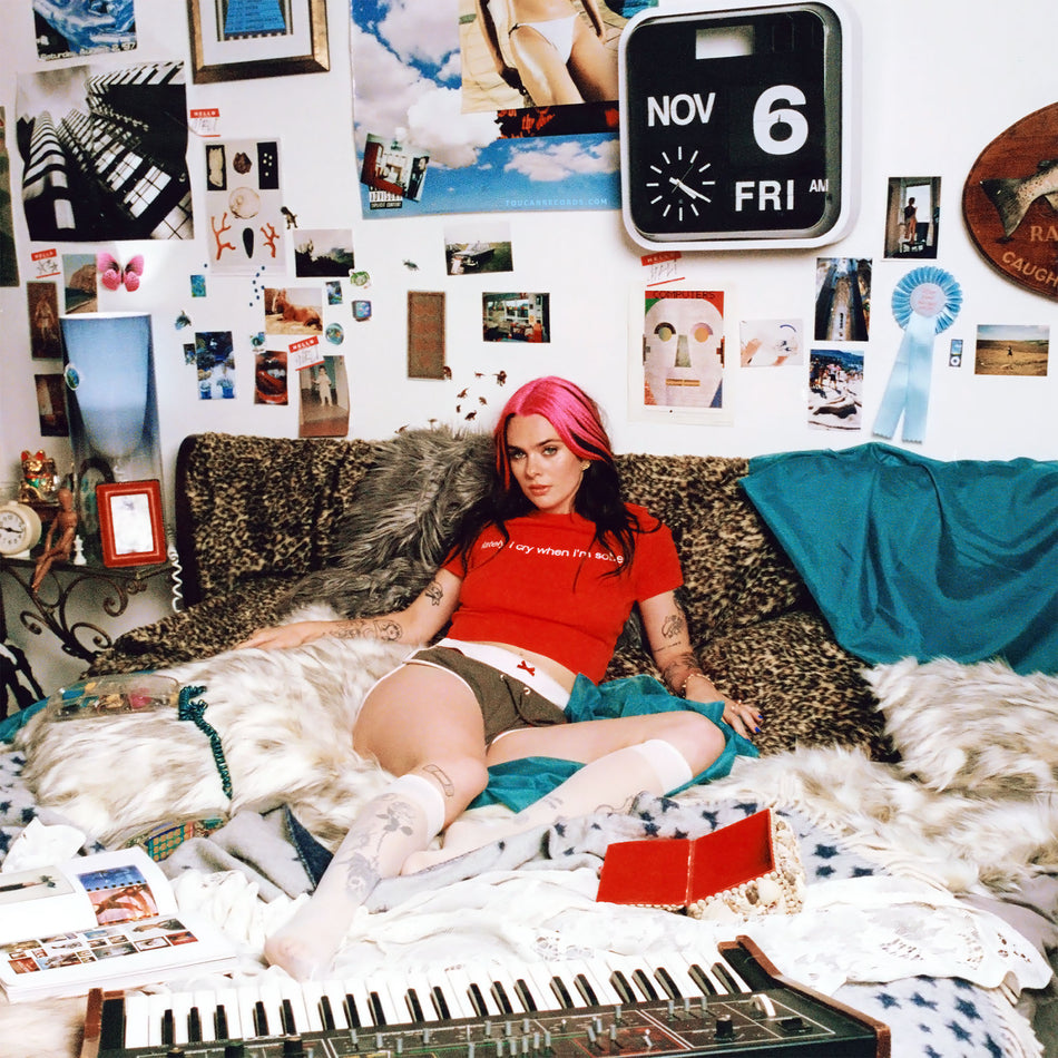 girli it's just my opinion vinyl LP album cover art alternative pop release available at ToucanRecords.com