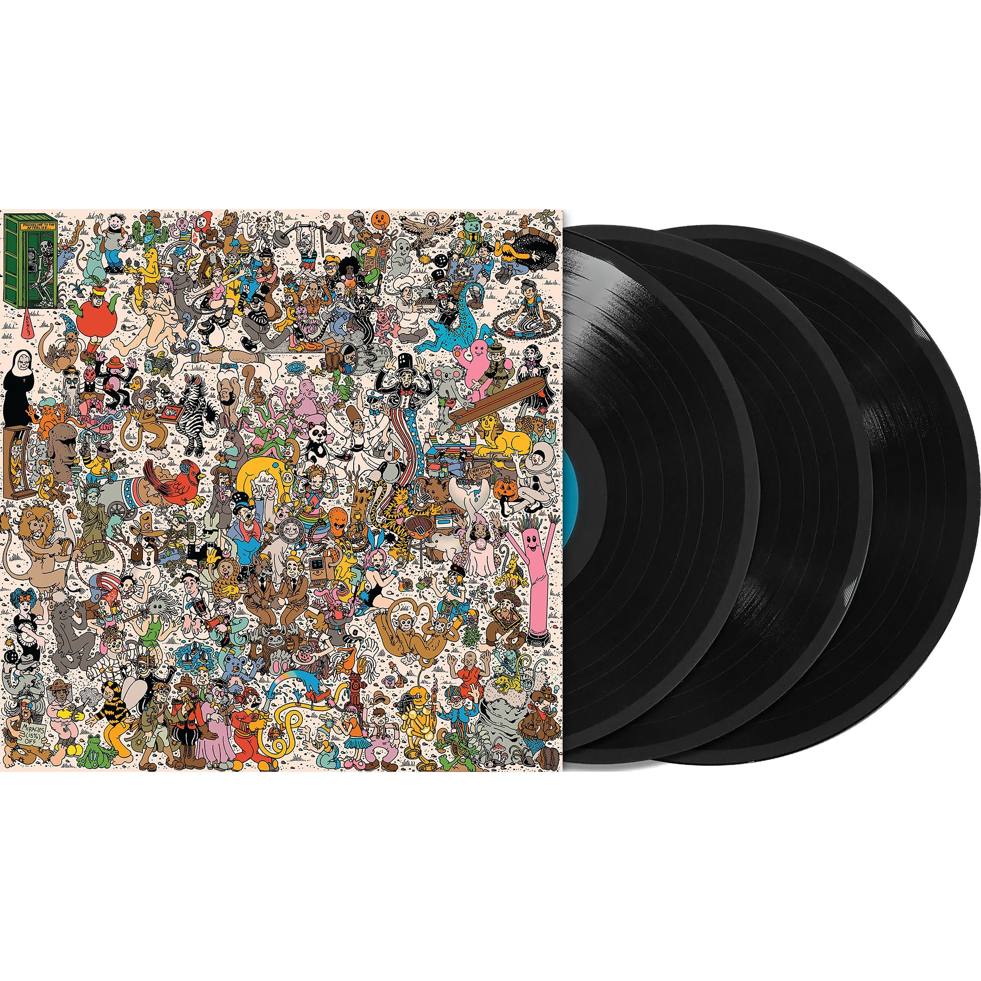 Goose, Everything Must Go, packshot, 3 LP, Black Vinyl, standard edition, album cover, album art, cover, vinyl, cover art,