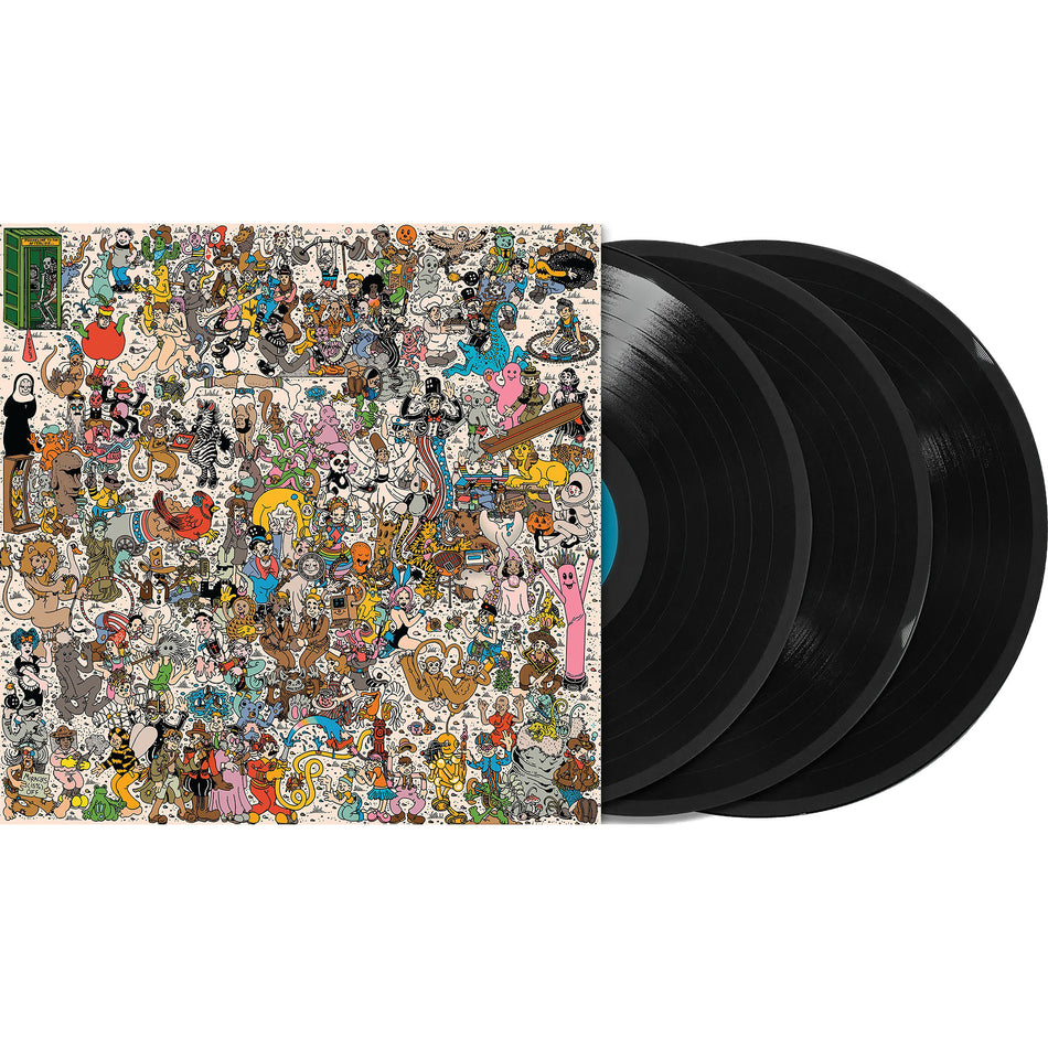 Goose, Everything Must Go, packshot, 3 LP, Black Vinyl, standard edition, album cover, album art, cover, vinyl, cover art,