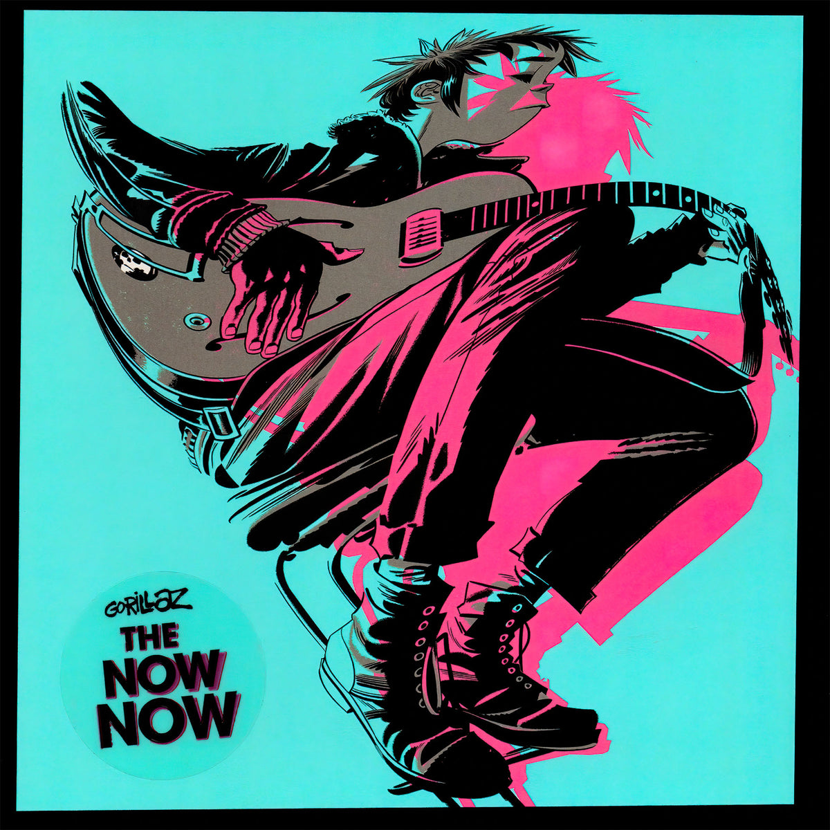 gorillaz, the now now, album cover, album art, cover, cover  art, vinyl,
