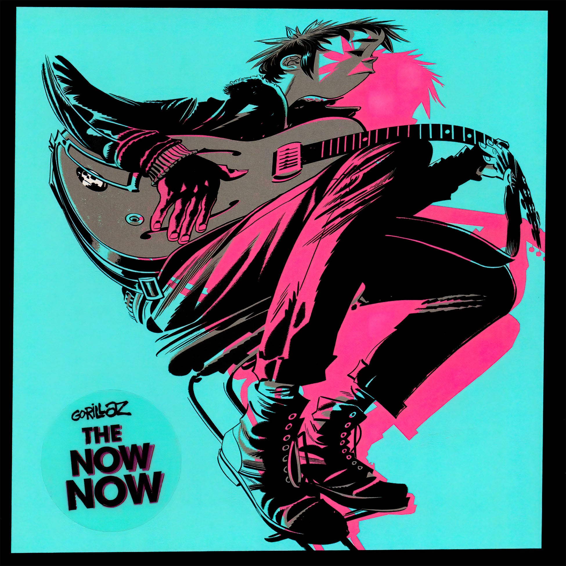 gorillaz, the now now, album cover, album art, cover, cover  art, vinyl,