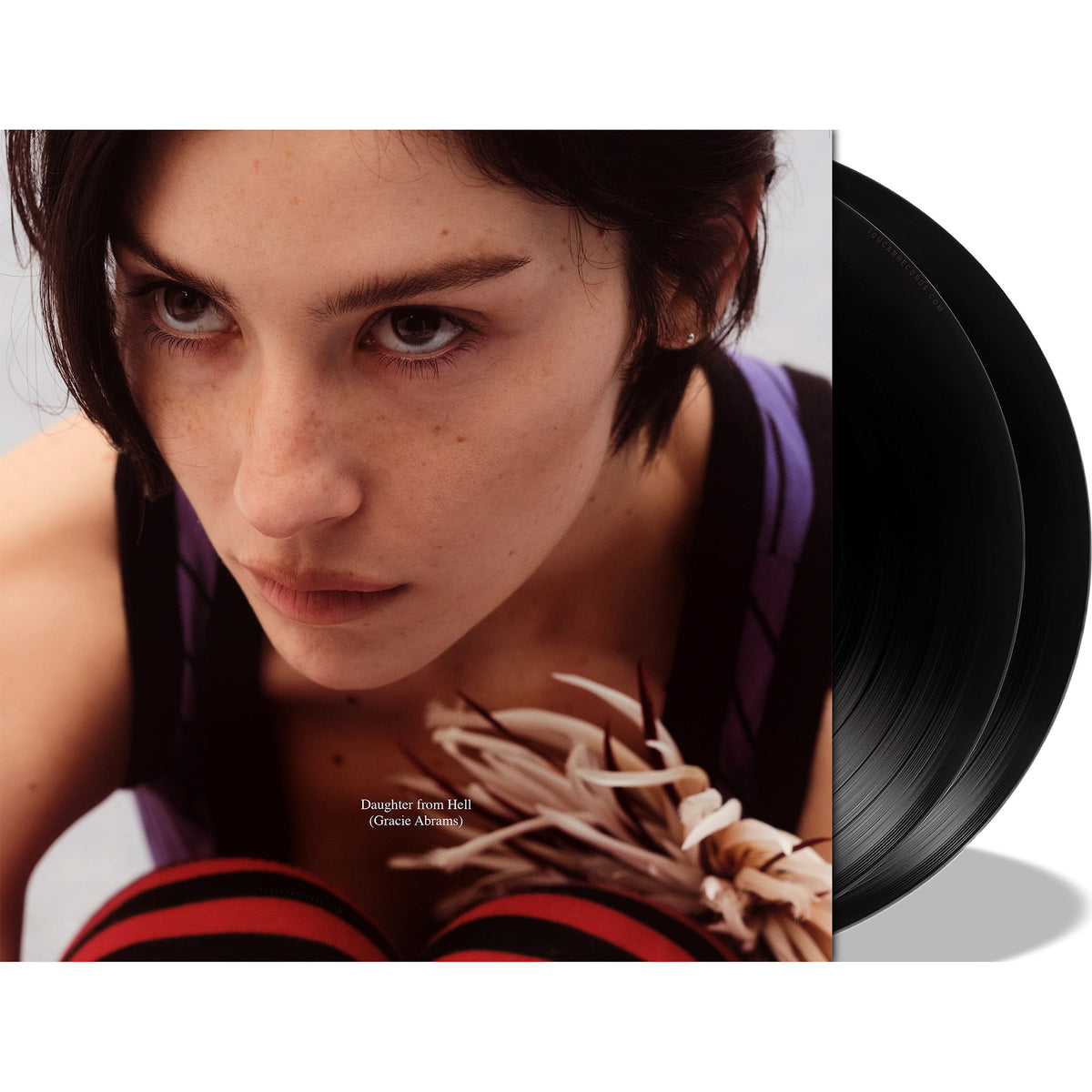 Gracie Abrams Daughter from Hell black 2LP vinyl packshot available at ToucanRecords.com for Gracie Abrams fans.