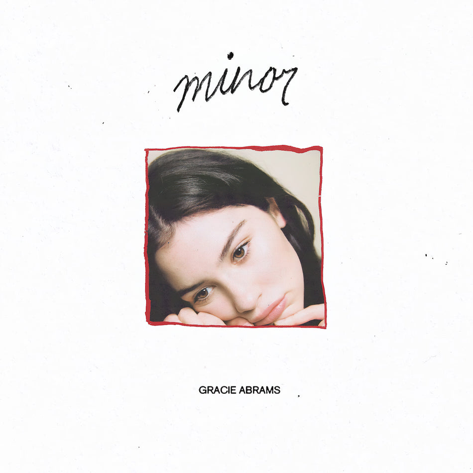 Gracie Abrams - Minor album cover, black vinyl EP, indie pop release — offered through ToucanRecords.com
