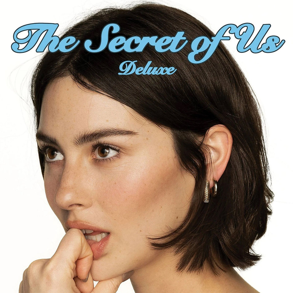 Gracie Abrams The Secret of Us Deluxe 2024 album cover, indie pop folk pop double LP, Interscope Records pressing