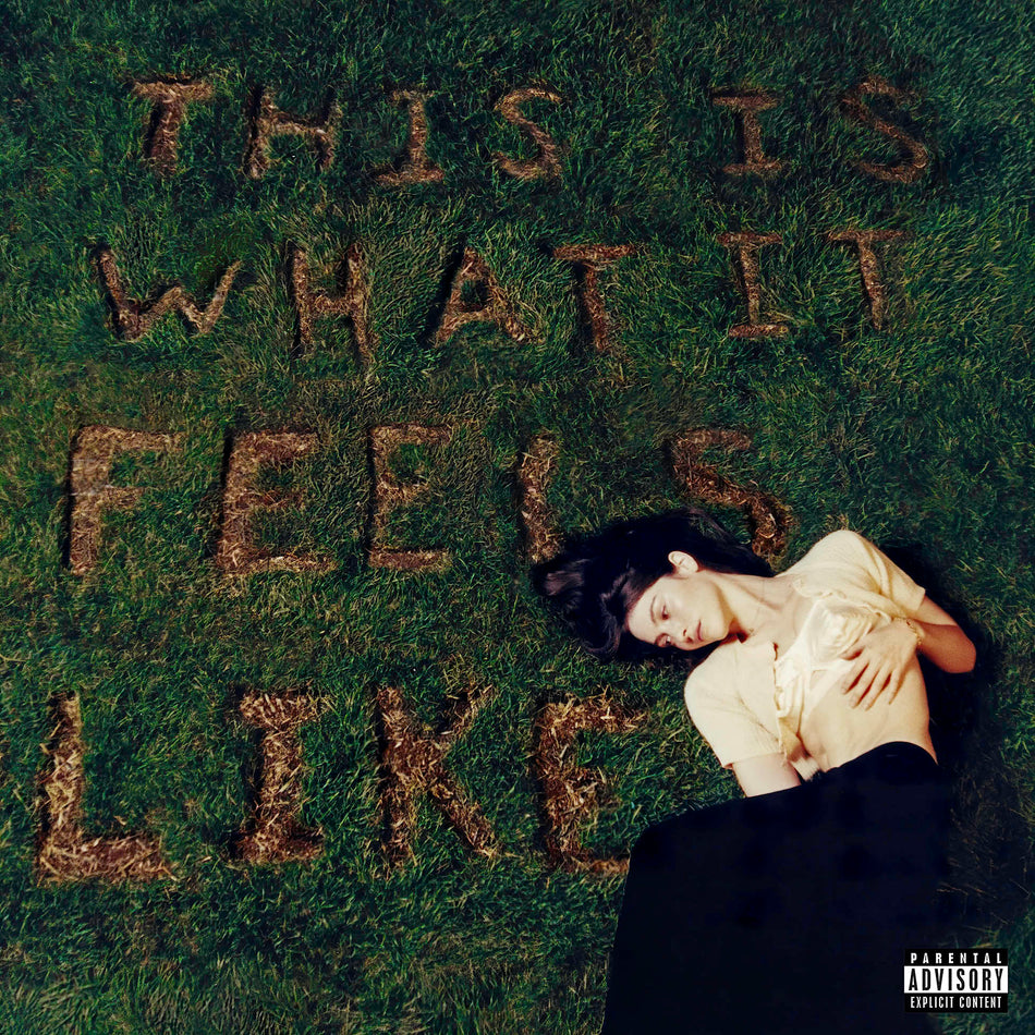 Gracie Abrams - This Is What It Feels Like album cover, black vinyl gatefold pressing, indie pop release