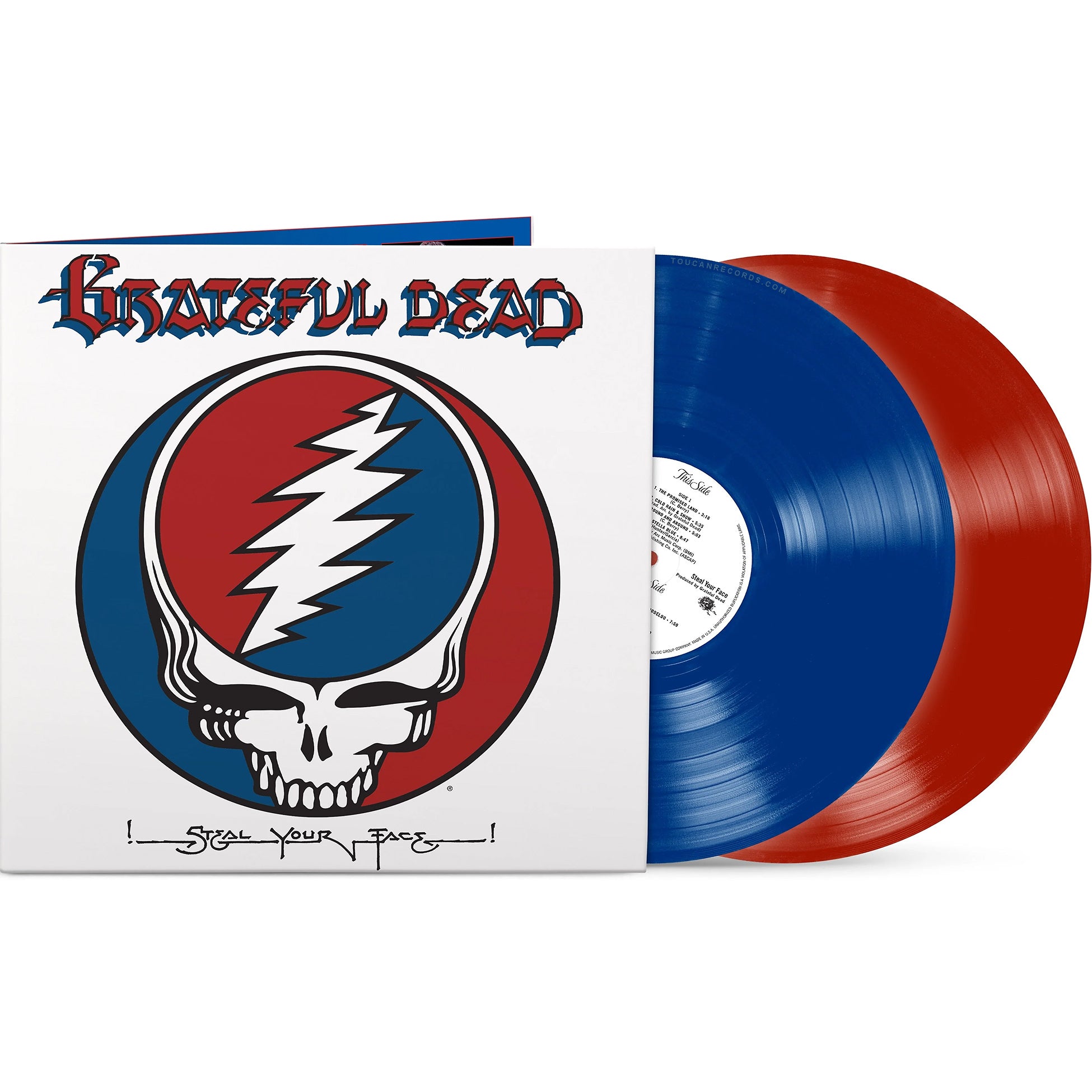 Grateful Dead - Steal Your Face [Indie, 1 Red & 1 Blue Vinyl