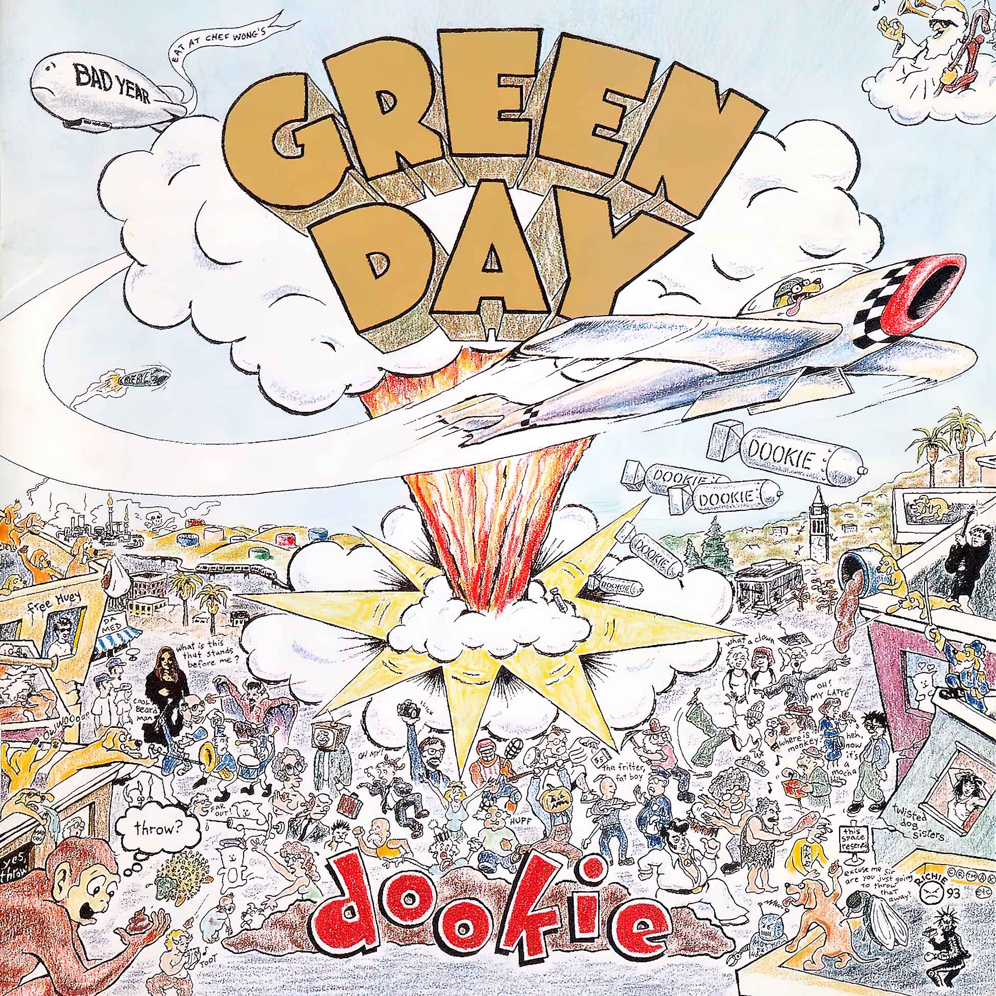 Green Day, Dookie, 180g Vinyl, cover, album, vinyl, cover art, album art,