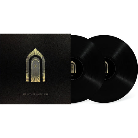Greta Van Fleet - The Battle at Garden's Gate packshot, 2 black LPs, gatefold jacket - ToucanRecords.com
