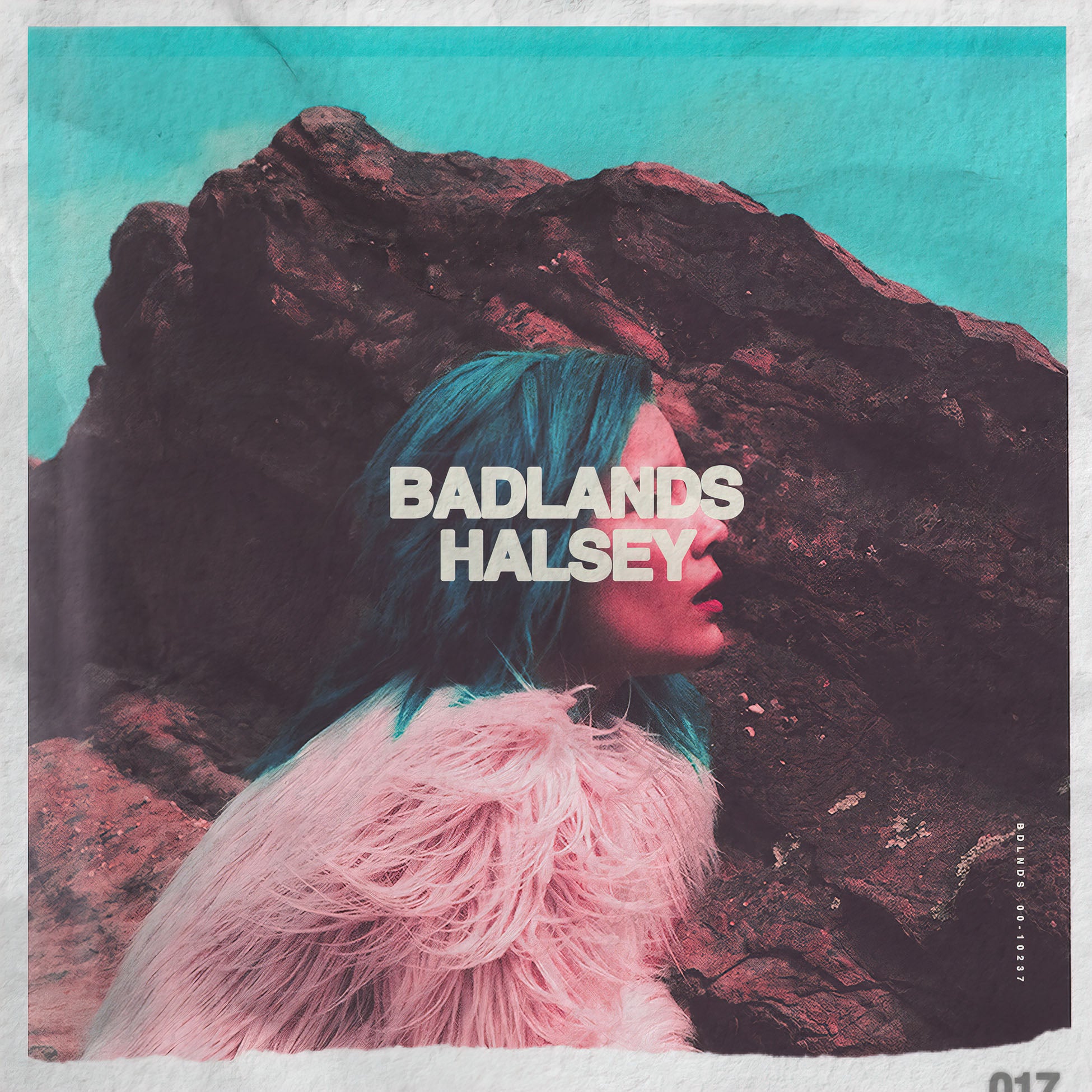 Halsey - Badlands album cover, pink vinyl edition, gatefold jacket
