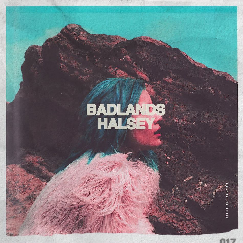 Halsey - Badlands album cover, pink vinyl edition, gatefold jacket