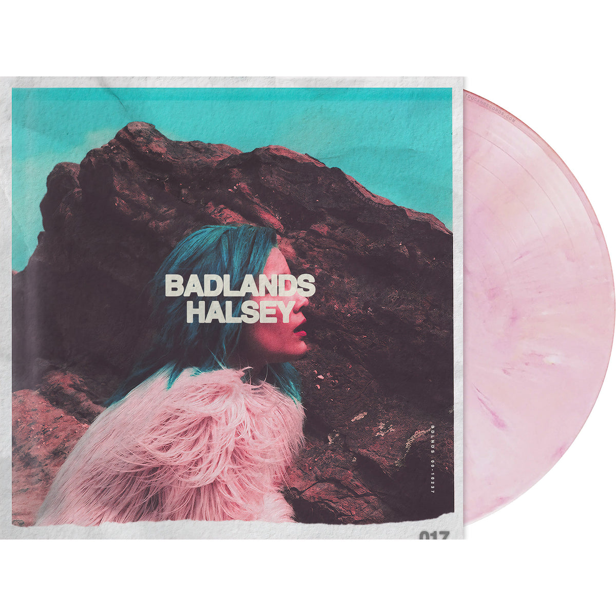Halsey - Badlands packshot, pink vinyl pressing, Alternative Pop classic