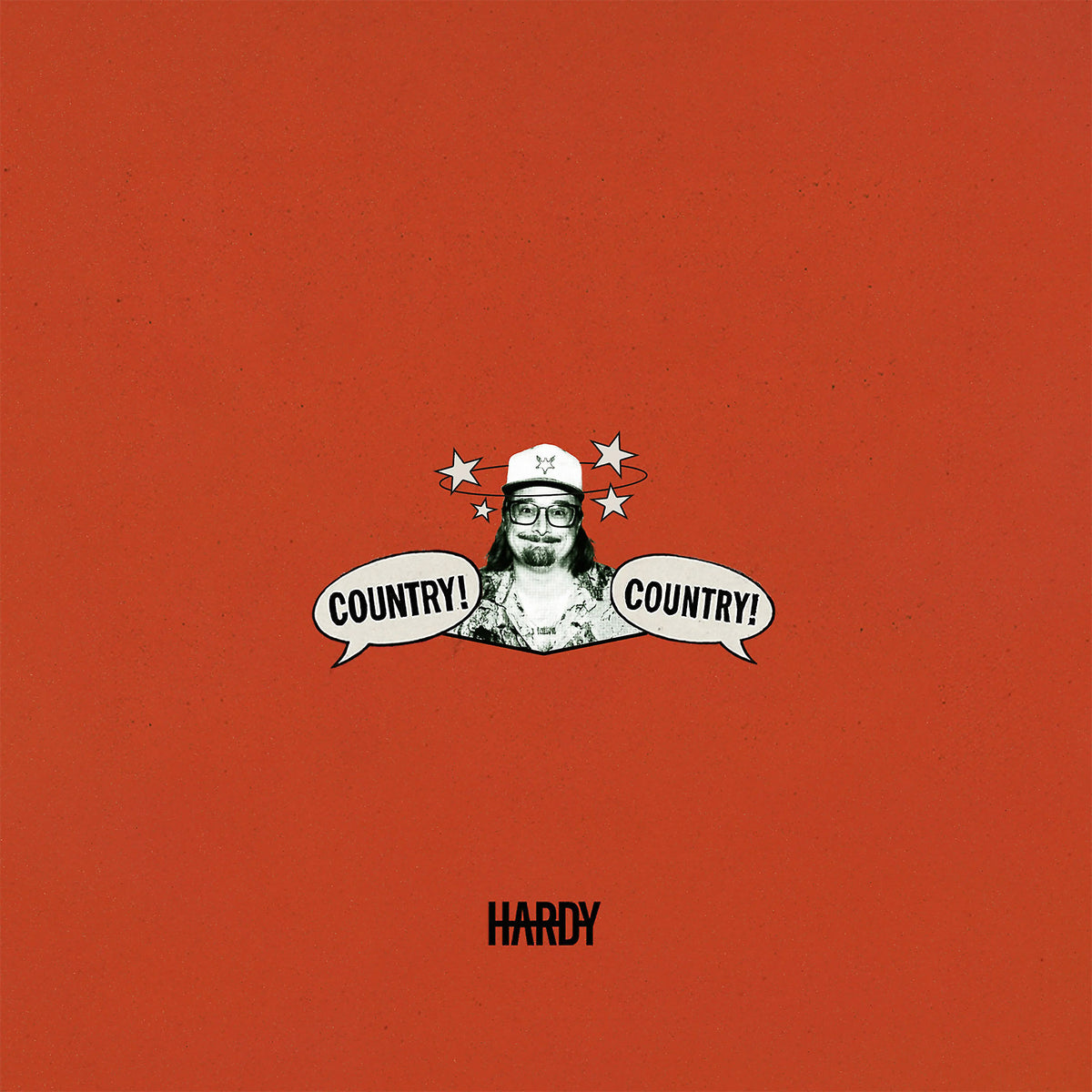 Hardy - Country! Country! album cover, black vinyl 2LP gatefold edition, 2025 country rock release