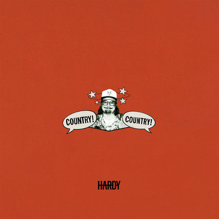 Hardy - Country! Country! album cover, black vinyl 2LP gatefold edition, 2025 country rock release