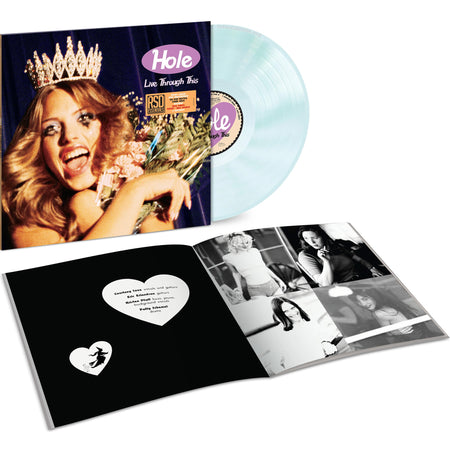 Hole - Live Through This vinyl LP packshot for the 12-track 1994 Alternative Rock and Grunge album, newly remastered for the RSD Essentials collectible edition.