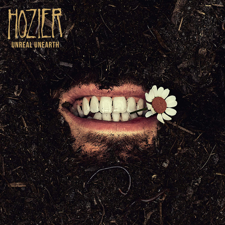Hozier - Unreal Unearth album cover, 2LP black vinyl, standard jacket - available from ToucanRecords.com
