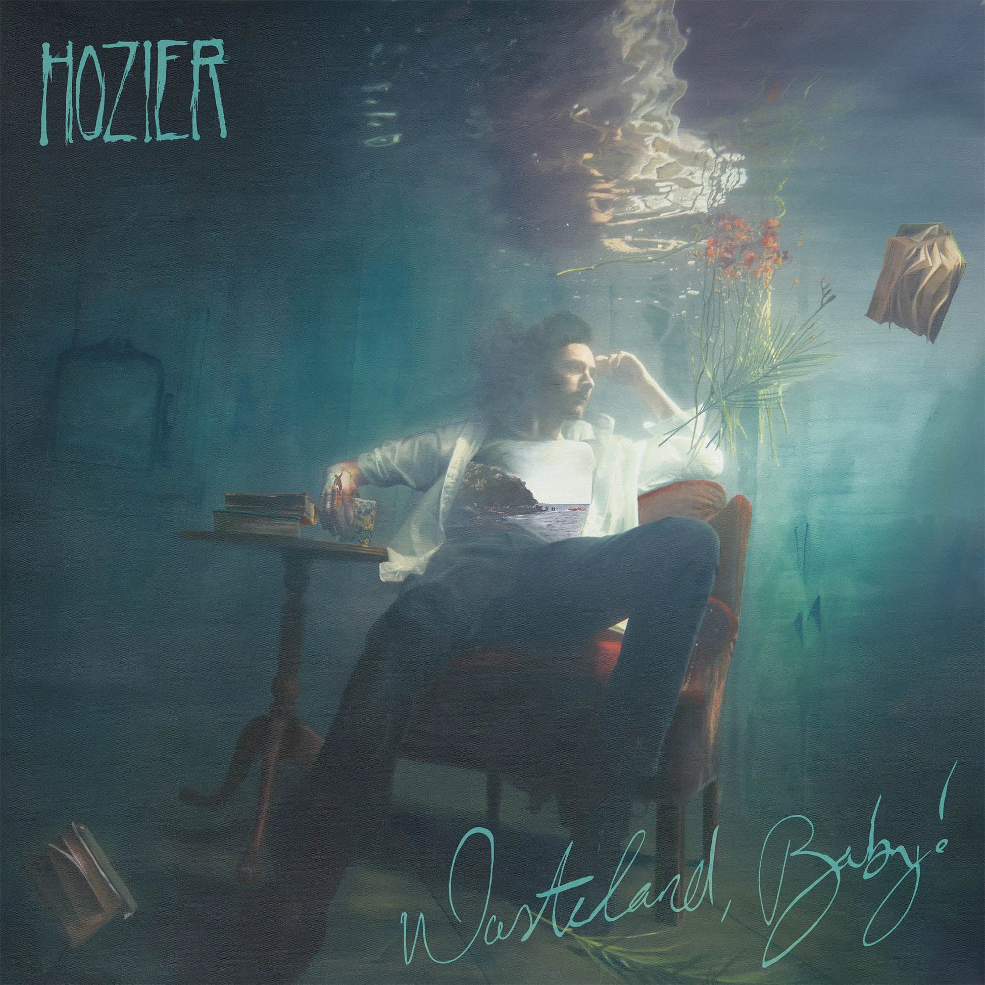Hozier Wasteland Baby album cover, 180-gram black vinyl, folk rock and soul, Billboard 200 No. 1 album from 2019