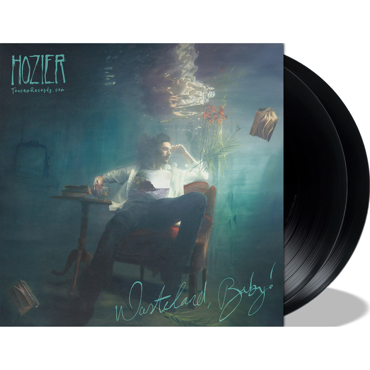 Hozier - Wasteland, Baby! packshot, 180g black vinyl 2LP, Deluxe Edition with bonus tracks -- ToucanRecords.com