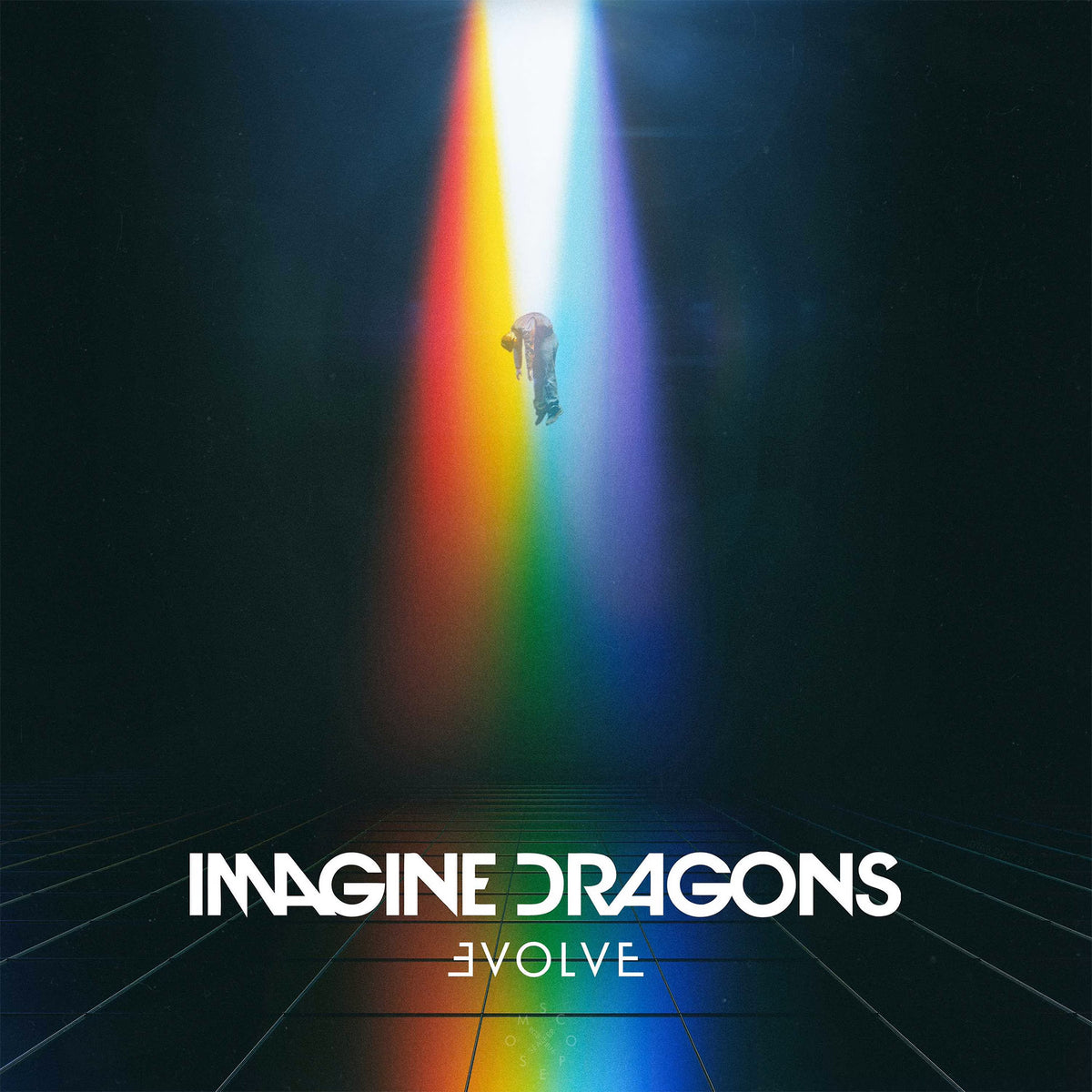 Imagine Dragons - Evolve album cover, black vinyl LP, gatefold jacket edition