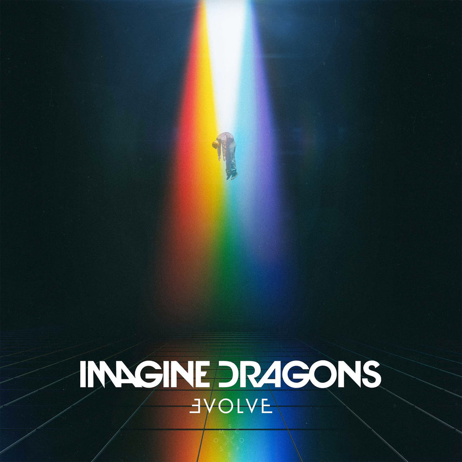 Imagine Dragons - Evolve album cover, black vinyl LP, gatefold jacket edition