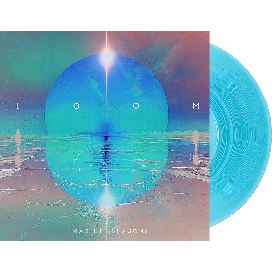 Imagine Dragons, Loom, Indie Exclusive, Alternate Cover, Curacao Blue, Colored Vinyl, blue vinyl, vinyl, cover art, cover, album, packshot