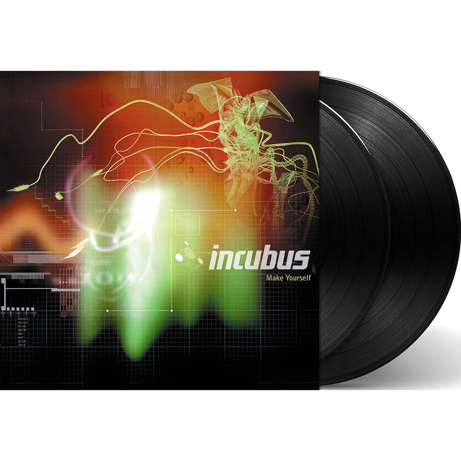 Incubus - Make Yourself packshot, double LP black vinyl pressing, gatefold alternative rock release