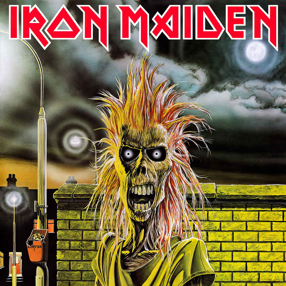 Iron Maiden, self titled, 2015 Remaster, cover, album, album art, vinyl