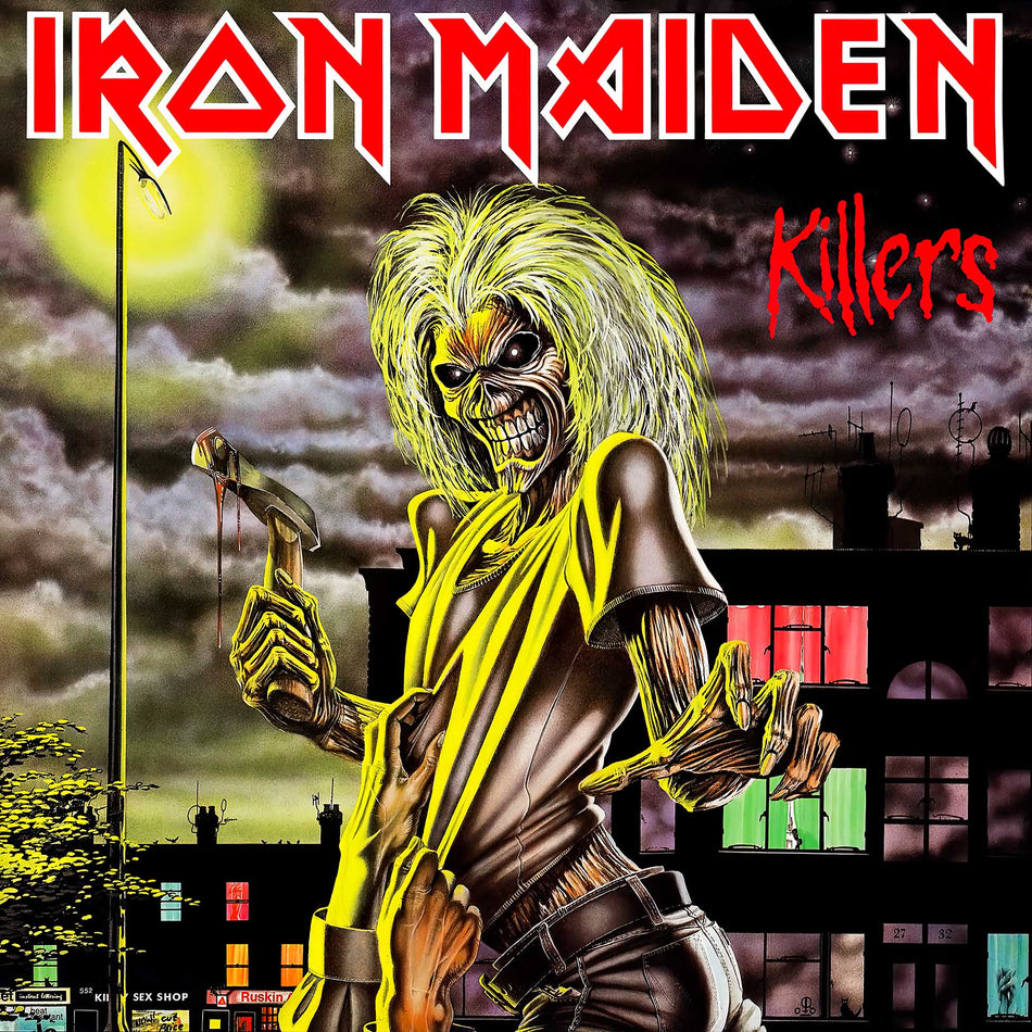 Iron Maiden, Killers, 180g Vinyl, cover, album, album art, vinyl