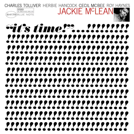 jackie mclean, it's time!, blue note, tone poet series, album cover, album art, cover, cover art, vinyl,