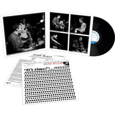 jackie mclean, it's time!, blue note, tone poet series, packshot, album cover, album art, cover, cover art, vinyl,
