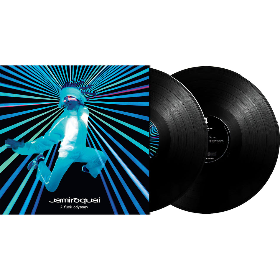 Jamiroquai - Funk Odyssey vinyl record packshot, gatefold, double LP