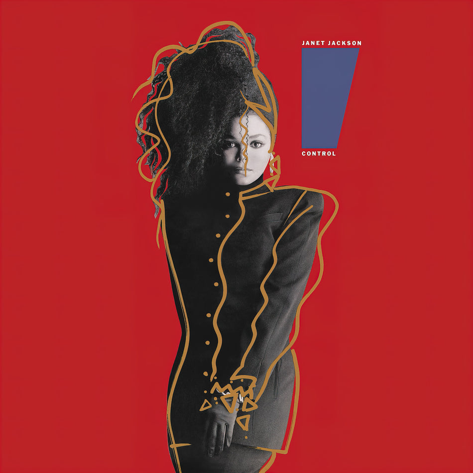 Janet Jackson, Control, cover art, cover, vinyl, album