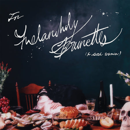 japanese breakfast, for melancholy brunettes, sad women, frosted shadow, colored vinyl, album cover, vinyl, cover art, album art,