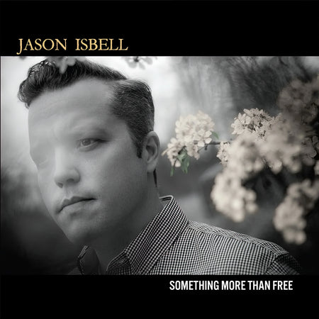 Jason Isbell - Something More Than Free album cover, denim blue vinyl edition, gatefold jacket