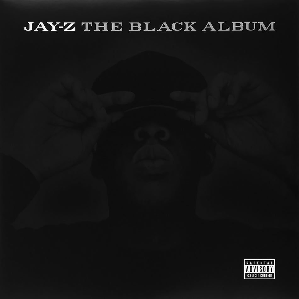 Jay-Z - The Black Album cover, 2-LP gatefold black vinyl, hip-hop classic at ToucanRecords.com