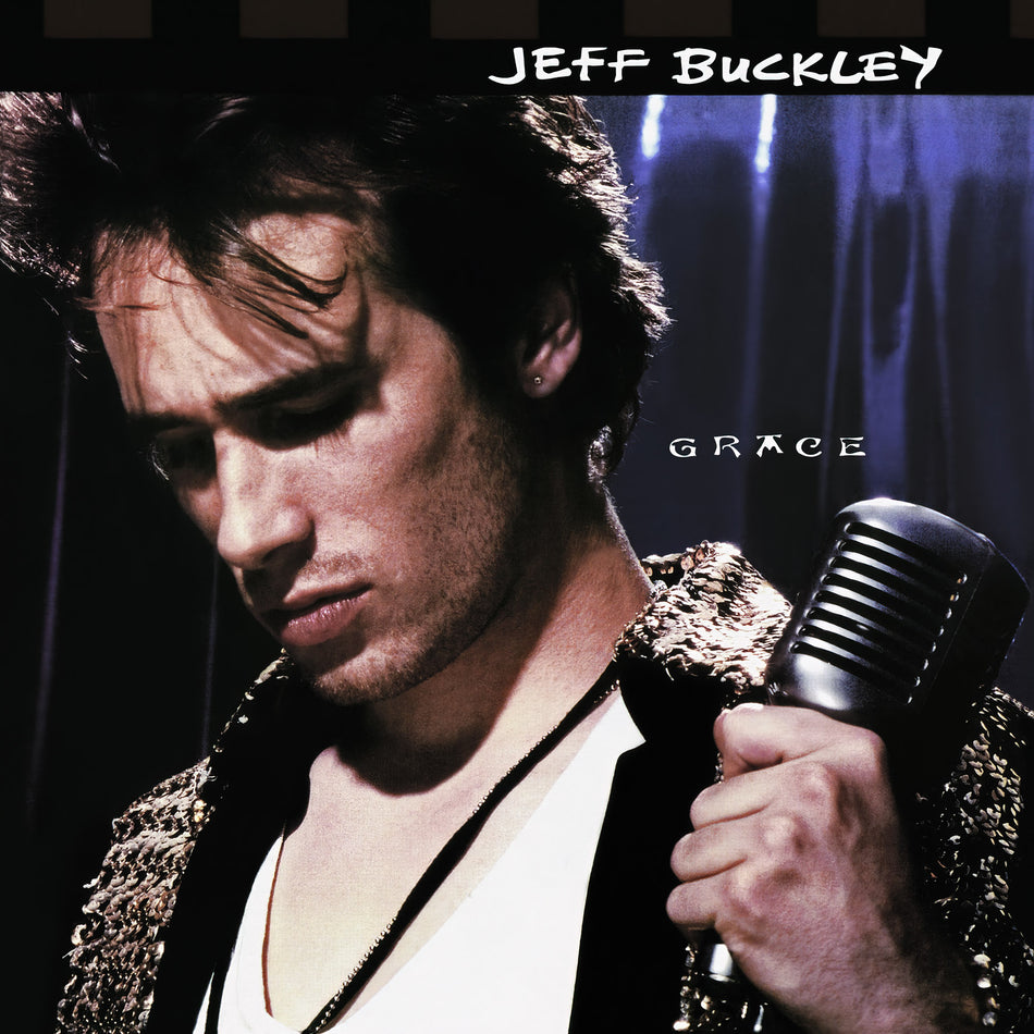 Jeff Buckley - Grace 1994 debut album artwork, alternative rock masterpiece, gold colored vinyl pressing
