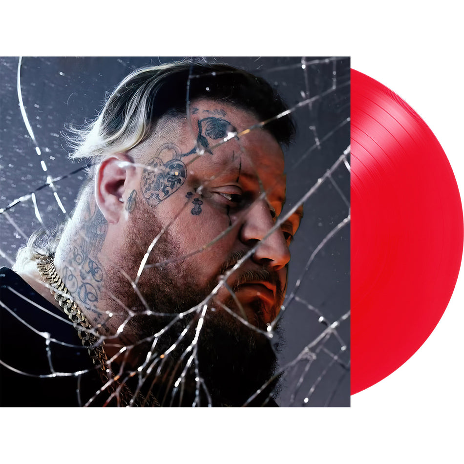 Jelly Roll, Ballads Of The Broken, Apple Red, Colored Vinyl, cover, album, album art, vinyl, packshot