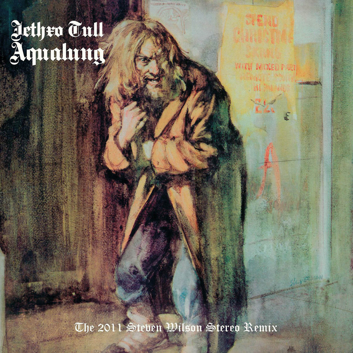 Jethro Tull Aqualung album cover for the 180g vinyl LP featuring the Steven Wilson stereo remix and 24-page booklet