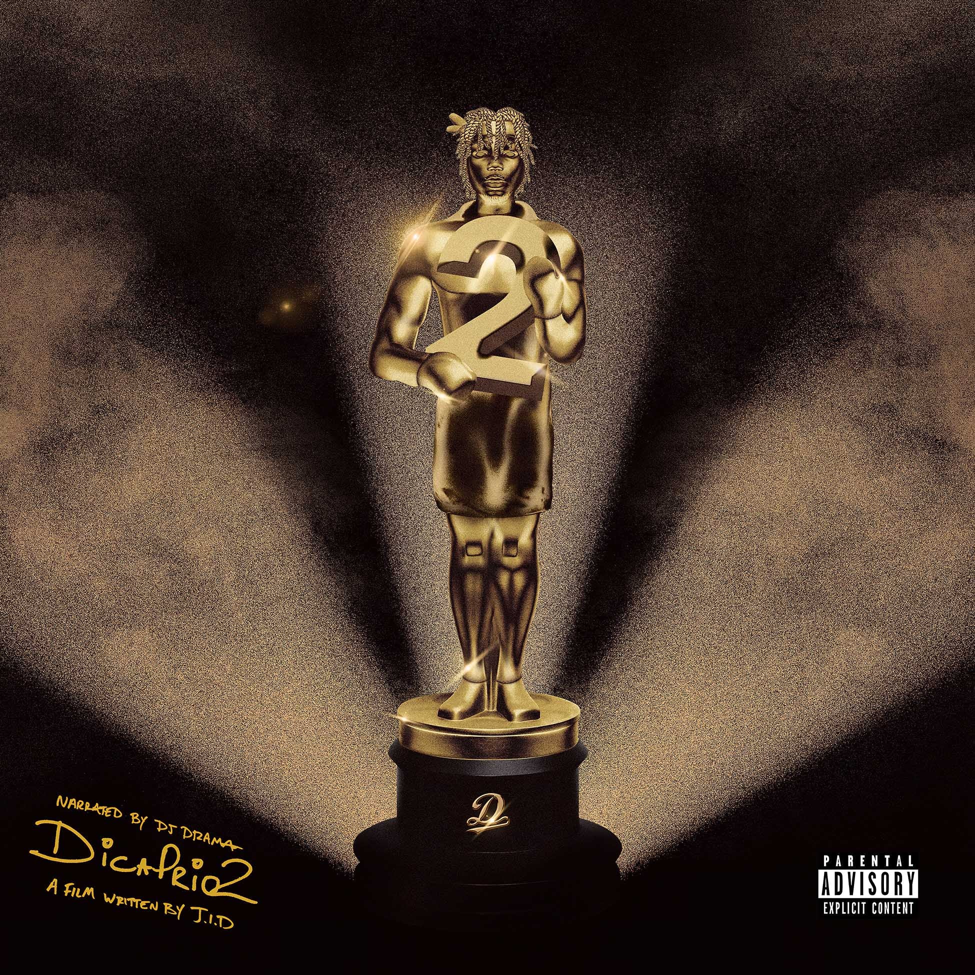 JID - DiCaprio 2 album artwork, double LP pressing, 2018 Dreamville/Interscope Records hip-hop release