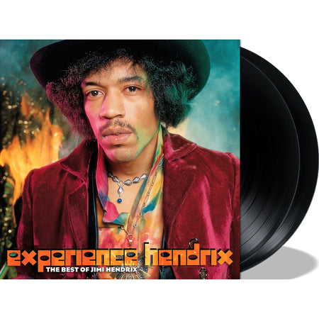 Jimi Hendrix - Experience Hendrix 2LP packshot, QRP pressing, gatefold jacket, blues rock and psychedelic rock vinyl
