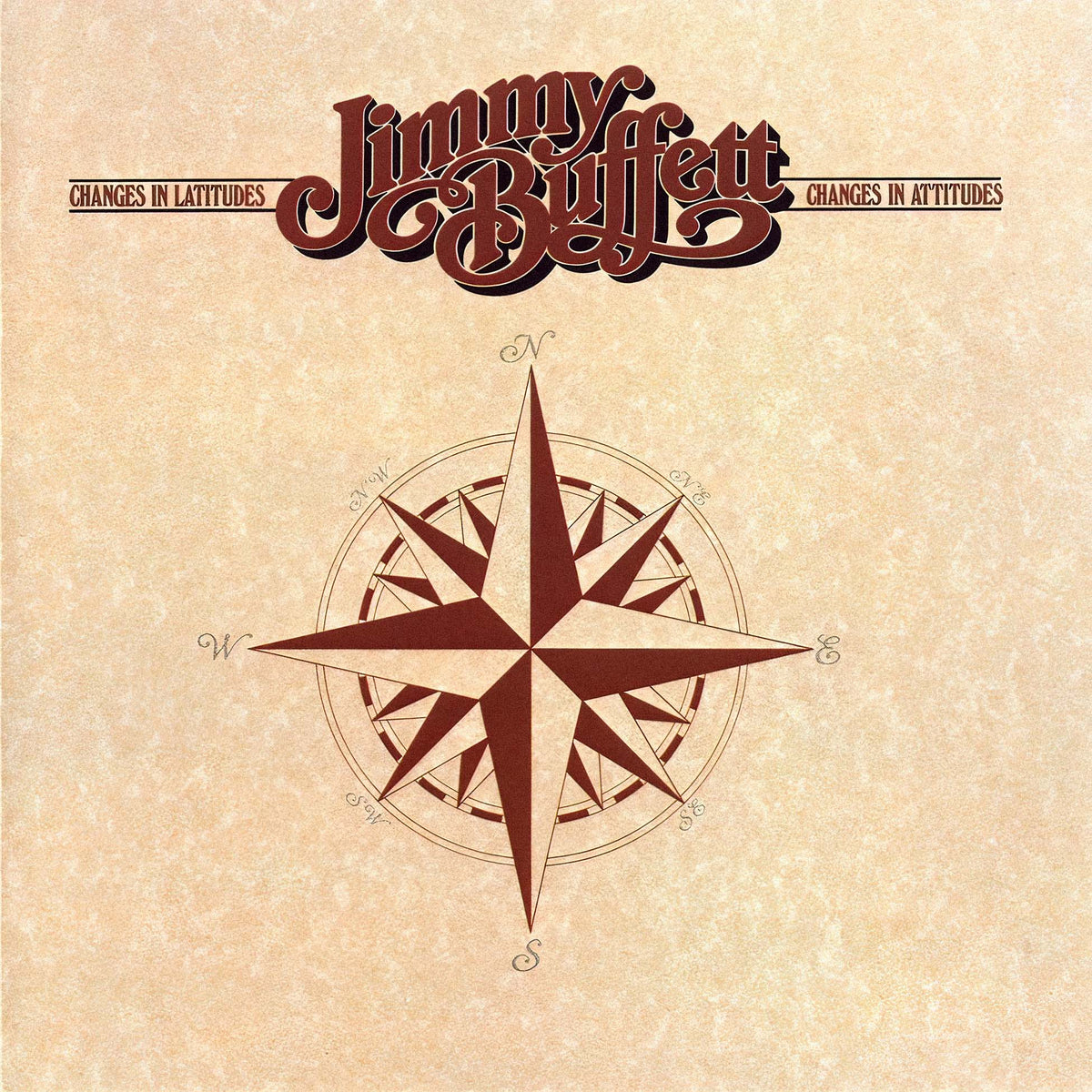Jimmy Buffett, Changes In Latitudes, Changes In Attitudes, cover art, vinyl, cover