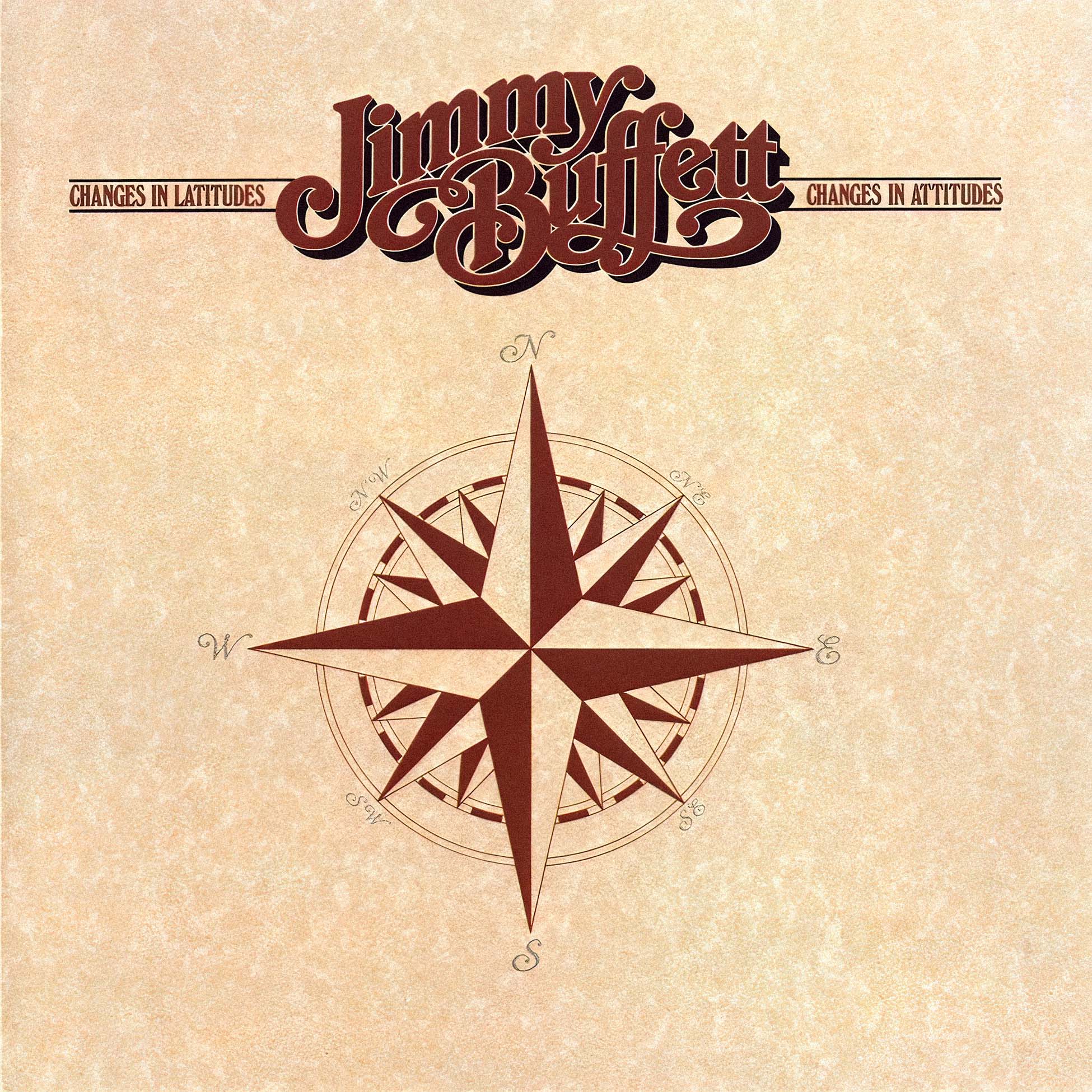 Jimmy Buffett, Changes In Latitudes, Changes In Attitudes, cover art, vinyl, cover