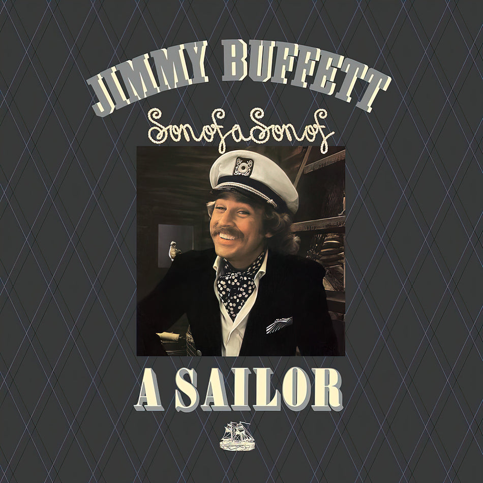Jimmy Buffett - Son of a Son of a Sailor album cover, Smoke Swirl vinyl LP, limited edition reissue – available now from ToucanRecords.com