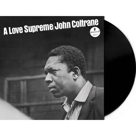 John Coltrane A Love Supreme packshot for the audiophile vinyl LP featuring "Acknowledgement" at ToucanRecords.com