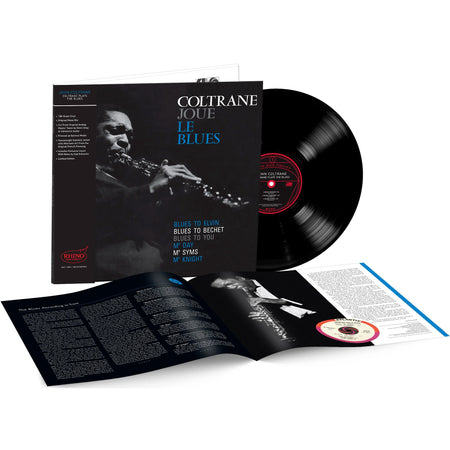 Coltrane Plays the Blues Rhino High Fidelity LP packshot, Kevin Gray AAA cut, limited edition SYEOR mono reissue