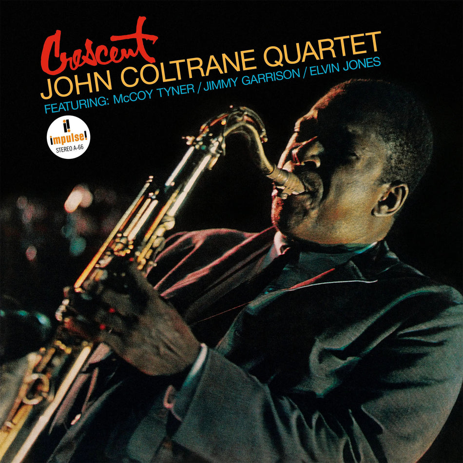John Coltrane Quartet - Crescent album cover, 180g black vinyl LP, Verve Acoustic Sounds Series, Stoughton tip-on gatefold - ToucanRecords.com